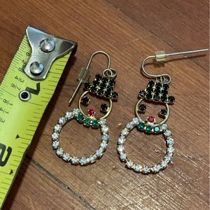 Santa Claus Christmas Earrings